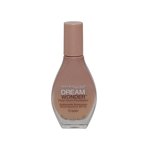 2 Pack- Maybelline Dream Wonder Fluid-Touch Foundation #15 Ivory