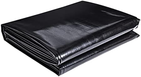 ToLanbbt Pond Liner 7 x 10 Ft, 20 Mil HDPE UV Resistant Preformed...