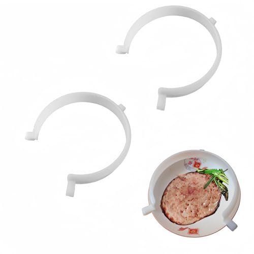 2 Pcs Plate Guards,Spill-Proof Adaptive Dining Aid,One Handed Adaptive Equipment for Elderly, Disabled,Fits Most 9