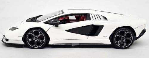 Maisto 1:18 Lamborghini Countach LPI 800-4 Blanco Edición Especial miniatura 4