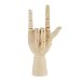 Akozon Modelo de Mano de Madera con Dedos Flexibles Modelo de Maniqui...