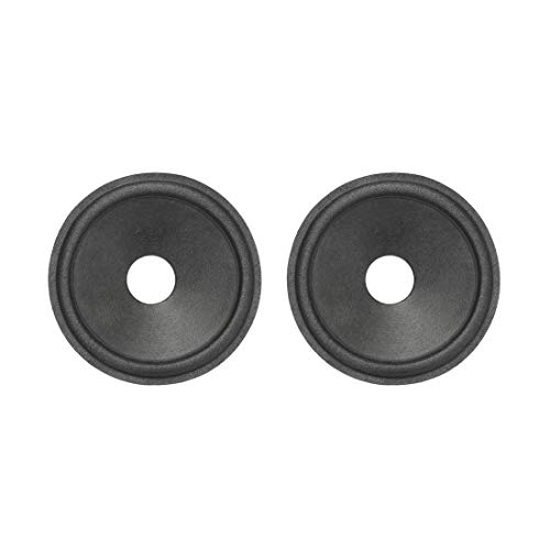 uxcell 2.5" Paper Subwoofer Cones 0.5" Inner Diameter 2 Pcs