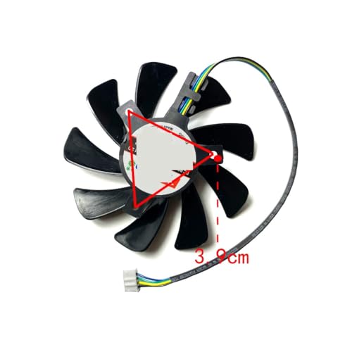Ventilador de repuesto para reparar ASUS GTX 1650 y 1060 Phoenix con sobrecalentamiento 4