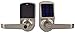 Smart Door Lock, Keyless Entry Door Lock, Keypad Door Lock, Keypad Entry Door Lock, Touchscreen Door Lock, Digital Door Lock, Reversible Lever, Non Weatherproof (Satin Nickel)