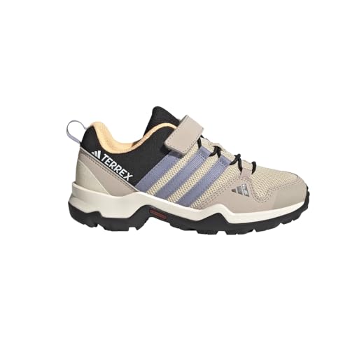 AX2R CF Hiking Shoe - Kids', Sand Strata/Silver Violet/Acid Orange, 12.5