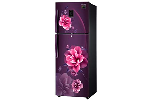 Image of Samsung 324 L 3 Star Frost-Free Double-Door Refrigerator (RT34R5438CR /HL, Camellia Purple)
