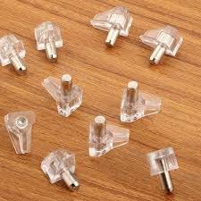 Altoo Acrylic Clear Shelf Pins | Shelf Holder Pins for Cabinet Furniture Book Shelves | Shelf Holder Pins (20) (B0D7VS867L) Amazon Price History, Amazon Price Tracker