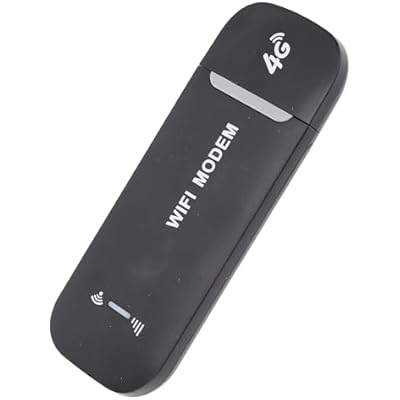 Generic 4G LTE USB Modem, High Speed 150Mbps Travel Hotspot Mini Router, Up to 10 Users Wireless Internet WiFi Hotspot Router Portable, Ideal for Desktop Laptop Tablet