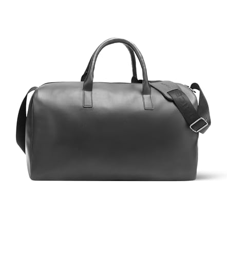 Image of Police Polyester 44 Ltrs Duffle Bag with Zip Closure and Shoe Compartment | Stylish & Spacious Weekender Travel Bag | Duffle Bag for Gym Sports Training - Black