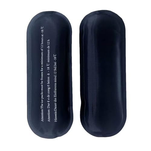 Zqxnt Paquetes de hielo reutilizables mejorados para enfriadores, estuche de viaje, enfriadores refrigerados, paquetes de hielo