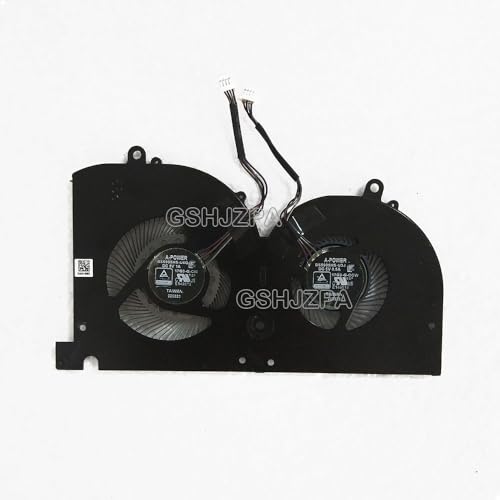 GSHJZPA GPU Ventola Raffreddamento per MSI Creator 17 A10SGS A10SFS A10SF A10SE A10SD WS75 10TL 10TK 10TM MS-17G3