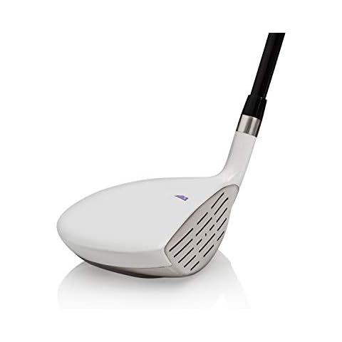 Founders Club Ladies Fresh Metal Womens Golf Clubs Fairway Woods with Ladies Flex Graphite Shaft and Head Cover (15) Cover