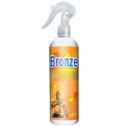 Limpiador y Abrillantador de Cobre,Limpiador para Cobre Latón y Bronce,Limpiador de Latón y Spray Pulidor,Pulido de Metal para Latón Cobre e Inoxidable,Limpiador y Pulido de Cobre