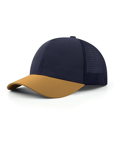 Image of Zylioo XL XXL Trucker Hat for Big Heads, Mesh Baseball Cap | Roomier Outdoor Fit-Vented back panels and a curved bill help fuller head shapes stay comfortable on warm days.