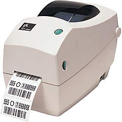 Image of Zebra TLP2824 Plus Thermal Transfer Desktop Printer for Labels, Receipts, Barcodes, Tags - Serial and USB Port | Build your Own Kit (Renewed)