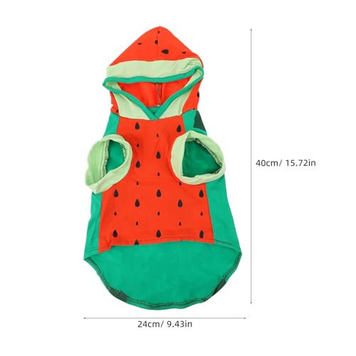 Disfraz para perro estilo sandía talla XL miniatura 6