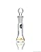 Foxx Life Sciences 5647005D Borosil Flasks, Volumetric, Class A, WM, Clear, Glass St. 5, L, 10/19, Ind. Cert. 5/Cs., .001Gallons, Degree C, Borosilicate Glass, (Pack of 5)