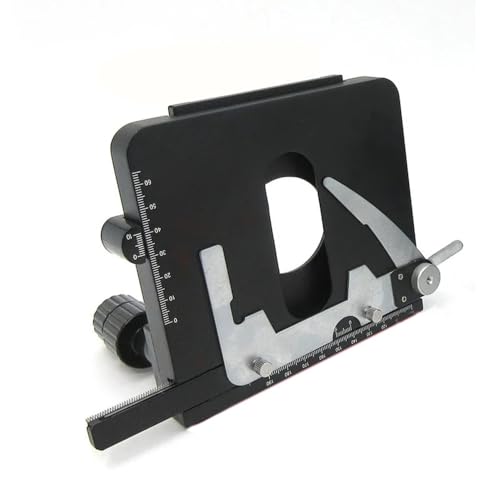 顕微鏡キット XY軸取り外し可能な二重層顕微鏡機械ステージ試料測定移動プラットフォーム検査作業テーブル 顕微鏡レンズアダプター(L)