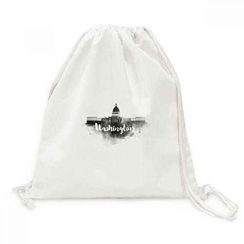 Sac à dos cordon Washington en toile anti-encombrement