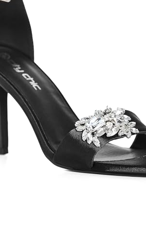 City Chic WIDE FIT Totally Glam Heel 6