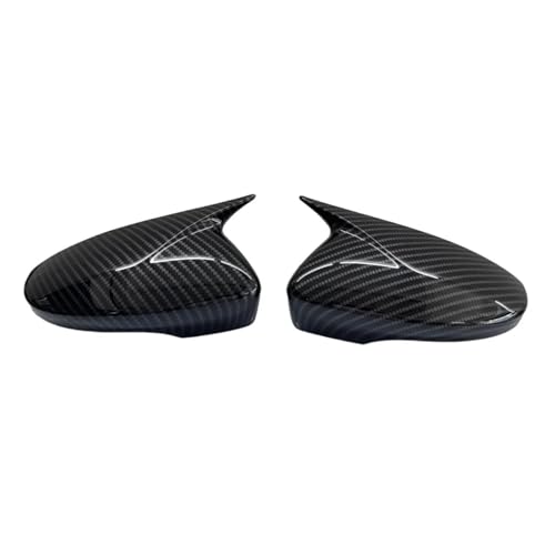 Coques rétroviseurs pour VW Eos 2008-2013 aspect carbone aile latérale