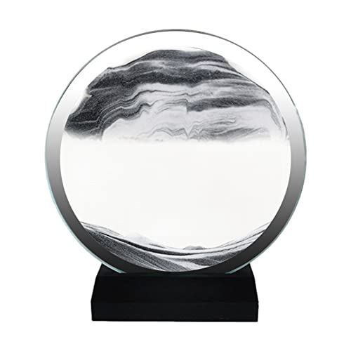 Image fixe dynamique en 3D Voiakiu art du sable en verre haute transparence