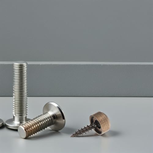24 Tornillos de Cobre Autorroscantes con Tapas Decorativas miniatura 6