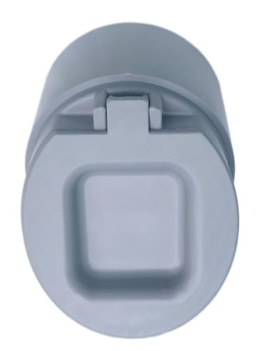 Image of ESEKSAFAR 1pc Drain Pipe cap /PVC Backflow valve Mosquito Tank Pvc Pipe Flap Gate for Outer diameter pipe fitting (90mm PVC Backflow valve)