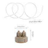 Ipetboom 3sets Aquascaping Air Tube Fish Tank Aquarium Ornaments Algae Treatment Air Reactor Lids Accessories Portable Diffuser Generator Replacement Plant Supplies - Image 3