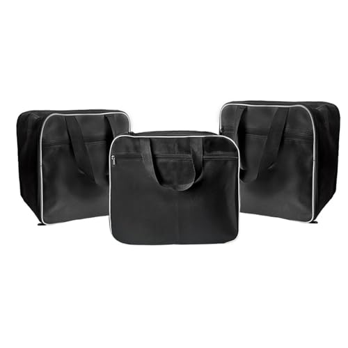 BHGMGEBLV Bolsa de Moto para BMW R1200GS R 1200 GS 31L/38L/45L Bolsa Lateral Impermeable para Motocicleta Bolso De Hombro Multiusos(A Set Inner Bags)