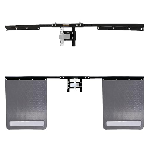 Heavy-Duty Adjustable Mud Flap Mounting Bracket | Designed for 2-Inch Receiver Hitch Universal Fit for Most Trucks & Trailers (Bracket Only)