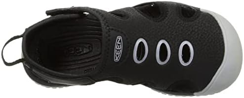 KEEN Stingray Closed Toe Water Sandals, Black/Drizzle, 13 US Unisex Little Kid | Image 4