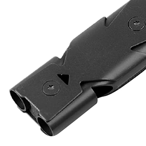 LYLA Double Pipe High Decibel Outdoor Camping Survival Emergency Whistle Black | Sporting Goods | Outdoor Sports | Camping & Hiking | Emergency Gear | Other Emergency Gear