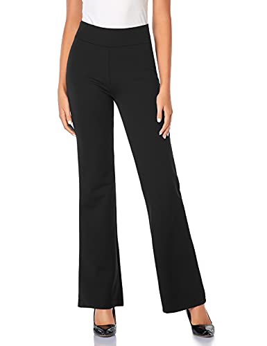 Tapata Women Dress Pants 28"/30"/32"/34" High Waist Stretchy Bootcut Pants Tall, Petite, Regular for Office Business Casual4