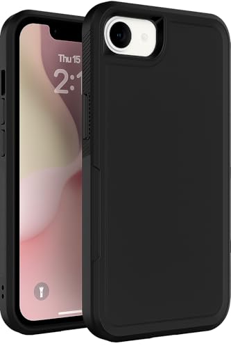 Image of Polycarbonate Full Body Case Cover Compatible with iPhone 17e | 16e (2025) (Black)