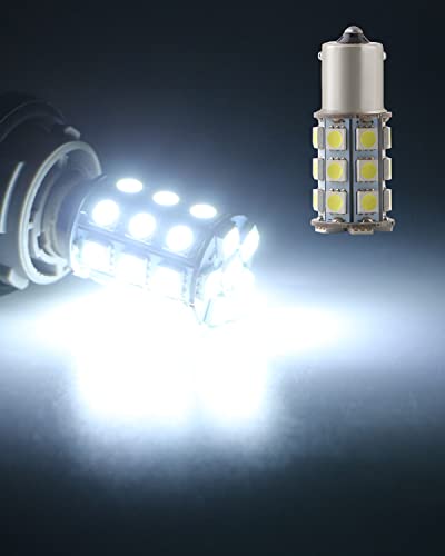 Qasim P21W 1156 Ba15S Led Light 5050 Led Bulbs For Car Rv Camper Rear Turn Signal Lights Interior Brake Backup Lamps White 12V Dc (Pack Of 2) #TOP5