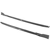 IKON MOTORSPRTS, Side Skirts Compatible with 2022-2025 Honda Civic 4-Door Sedan Hatchback, PP Polypropylene Carbon Fiber Print Type R Rocker Panel Extension Splitter Lip 4PC