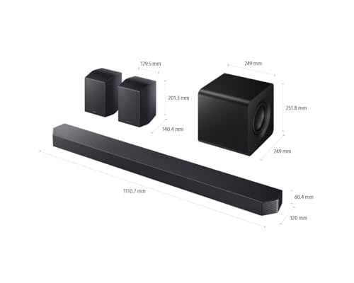 Image of Samsung Q-SerieSamsungs Soundbar 9.1.4 ch w /Subwoofer + Rear Speaker Titan Black HW-Q930F /ZA