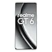 realme GT6 Smartphone 5G 8+256GB, Snapdragon 8s Gen3 Processor, 120Hz 6.78 '' 6000nit Ultra Bright Display, 50MP Sony LYT-808 OIS Camera, 5500mAh Battery, NFC, Dual SIM, Silver (Without Adapter)