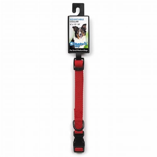 Collar ajustable rojo 18-26 in