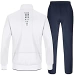 TBMPOY Men's Tracksuits Sweatsuits for Men Sweat Track Suits 2 Piece Casual Athletic Jogging Warm Up Full Zip Sets - Image 2