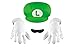 Nintendo Super Mario Brothers Luigi Child Accessory Kit, One Size Child