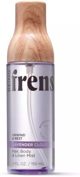 Being Frenshe (Being Frenshe Hair, Body & Linen Mist Body Spray with Essential Oils - Lavender Cloud - 5 fl oz 1 Pack)