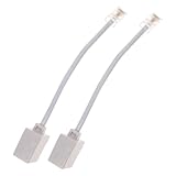 Adaptateur ethernet vers prise téléphonique - adaptateur est utilisé pour convertir la prise femelle rj11 en connecteur mâle, câble téléphonique vers ethernet