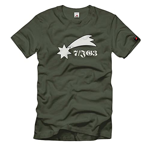 T-shirt 7 Jagdenschwader3 olive XXXL avec blason militaire
