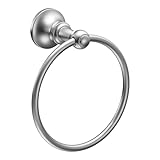 Moen DN4486CH Vale Towel Ring, Chrome