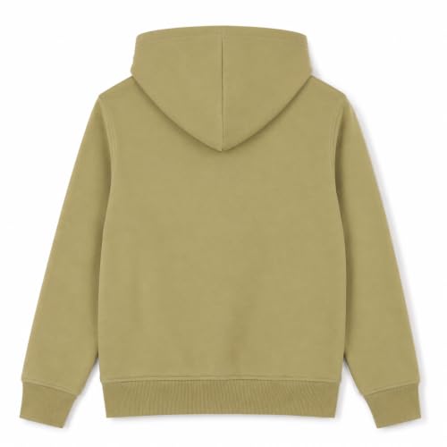 Image of Alan Jones Clothing Boys Regular Fit Zipper Hooded Sweatshirt | Kangaroo Pocket & Drawstring Hood