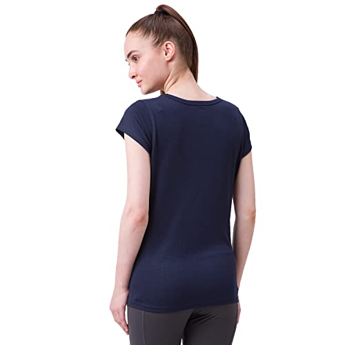 Image of berge' Ladies Polyester Dry Fit Western Shirts & Tshirts for Women, Quick Drying & Breathable Fabric, Gym Wear Tees & Workout Tops