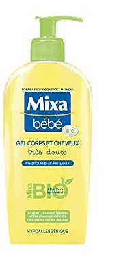mixa bÉbÉ gel corps et cheveux bio lot de 2