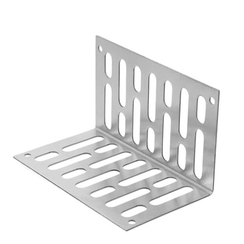 Maille de drainage d'angle en forme L avec écran acier inoxydable pour mur et égout - 4